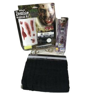 Deluxe Zombie Makeup Kit Halloween Costume Tattoos